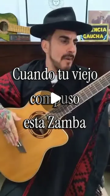 Cuando tu viejo compuso esta zamba